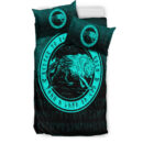 Ligerking Bedding Set - Wolf Of Odin - Cyan Version Bedding Set A7