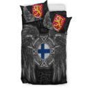 Ligerking Bedding Set - Finland Viking Raven Bedding Set A95