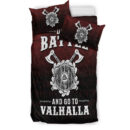 Ligerking Bedding Set -Die in Battle and Go To Valhalla Bedding Set A7