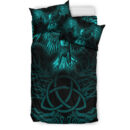 Ligerking Bedding Set - Raven Tree Cletic Turquoise Bedding Set A95