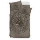 Ligerking Bedding Set - Tree of Life with Triquetra Beige Bedding Set A7