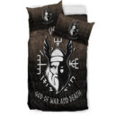 Ligerking Bedding Set - Odin God Of War And Death Bedding Set A7
