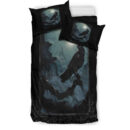 Ligerking Bedding Set - Raven and Viking Gothic Style Bedding Set A35