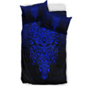 Ligerking Bedding Set - Odin The Allfather Asgard God And Chief Of Aesir - Blue Version Bedding Set A7