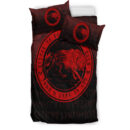 Ligerking Bedding Set - Wolf Of Odin - Red Version Bedding Set A7