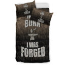Ligerking Bedding Set -I Wasn't Born I Was Forged Bedding Set A7