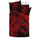 Ligerking Bedding Set - Valkyries And Bear Raven Red Tree Cletic Bedding Set A95