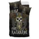 Ligerking Bedding Set - Valknut Raven Viking Bedding Set A7