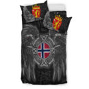 Ligerking Bedding Set - Norway Viking Raven Bedding Set A95