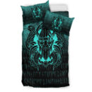 Ligerking Bedding Set - Nordic Warrior Valhalla Norse - Cyan Version Bedding Set A7