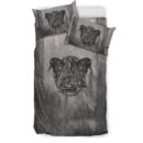 Ligerking Bedding Set - Viking Valknut and Raven Bedding Set A7