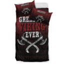 Ligerking Bedding Set - Greatest Viking Ever Bedding Set A7