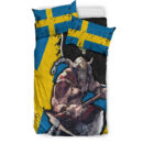 Ligerking Bedding Set - Sweden Warrior Brush Style Bedding Set A35
