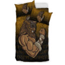 Ligerking Bedding Set - Viking Warrior Muscles Power Bedding Set A7