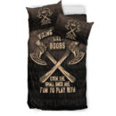 Ligerking Bedding Set - Viking Axes Are Like Boobs Bedding Set A7