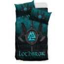 Ligerking Bedding Set - Ragnar Lothbrok - Ragnar Lodbrok - Viking Warrior - Cyan Version Bedding Set A7