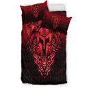 Ligerking Bedding Set - The Armor Of Viking - Red Version Bedding Set A7