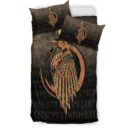 Ligerking Bedding Set - Raven Viking Warrior Valhalla Norse Bedding Set A7