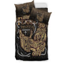 Ligerking Bedding Set - Fenrir Ragnarok Viking Monster Wolf Bedding Set A7