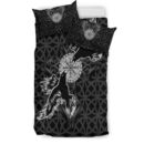 Ligerking Bedding Set -Viking Raven Cross Bedding Set A95