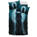 Ligerking Bedding Set - Fenrir Viking Wolf - Cyan Version Bedding Set A7