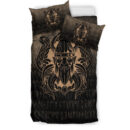 Ligerking Bedding Set - Nordic Warrior Valhalla Norse - Gold Version Bedding Set A7