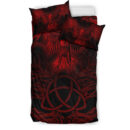 Ligerking Bedding Set - Raven Tree Cletic Red Bedding Set A95
