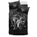 Ligerking Bedding Set - Fenrir Wolf Of Odin Norse Runes Thor Hammer Mjolnir Bedding Set A7