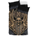 Ligerking Bedding Set - Celtic Odin Axe Viking Bedding Set A95