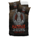 Ligerking Bedding Set -The Son Of My God Odin Viking Bedding Set A7