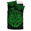 Ligerking Bedding Set - Vikings Odin Valhalla - Green Version Bedding Set A7