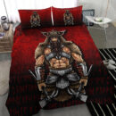 Ligerking Bedding Set - Berserker Viking Warrior Valhalla Bedding Set A7