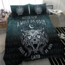 Ligerking Bedding Set - Better To Be A Wolf of Odin Bedding Set A7