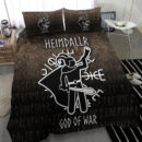 Ligerking Bedding Set - Heimdallr God Of War Bedding Set A7