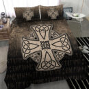 Ligerking Bedding Set - Celtic Symbol Norse Mythology Valhalla Bedding Set A7