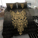 Ligerking Bedding Set - Odin The Allfather Asgard God And Chief Of Aesir - Gold Version Bedding Set A7