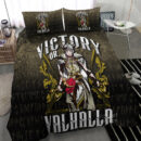 Ligerking Bedding Set -Victory Or Valhalla Norse Myth Viking Historical Bedding Set A7
