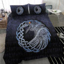 Ligerking Bedding Set - Vikings Raven - Special Blue Version Bedding Set A7