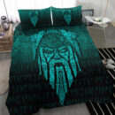 Ligerking Bedding Set - Eye of Odin - Cyan Version Bedding Set A7