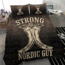 Ligerking Bedding Set - Strong Nordic Guy Bedding Set A7