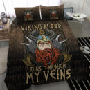 Ligerking Bedding Set - Viking Blood Run Through My Veins Bedding Set A7