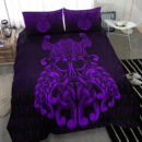Ligerking Bedding Set - Vikings Odin Valhalla - Purple Version Bedding Set A7