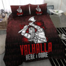Ligerking Bedding Set - Valhalla Here I Come Viking Bedding Set A7