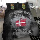 Ligerking Bedding Set - Viking Denmark Drakka Scandinavian Bedding Set A31