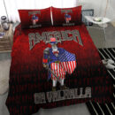 Ligerking Bedding Set - America Or Valhalla Bedding Set A7