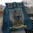 Ligerking Bedding Set - Wolf Celtic Style Bedding Set A35