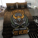 Ligerking Bedding Set - Viking Blood Run Through My Veins Bedding Set A7