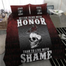 Ligerking Bedding Set - Better to Die With Honor Than To Live With Shame Bedding Set A7