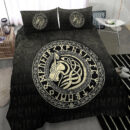 Ligerking Bedding Set - Viking Wolf - Gold Version Bedding Set A7