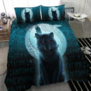 Ligerking Bedding Set - Fenrir Viking Wolf - Cyan Version Bedding Set A7